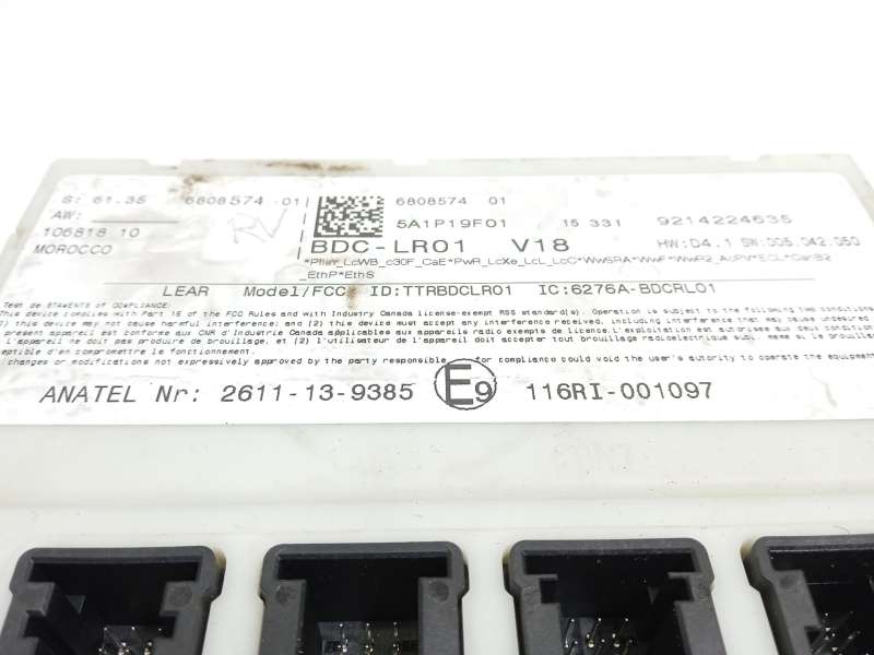 Recambio de caja reles / fusibles para bmw 2 gran tourer (f46) 218 d referencia OEM IAM 61356808574 5A1P19F01 9214224635 - Negro 4