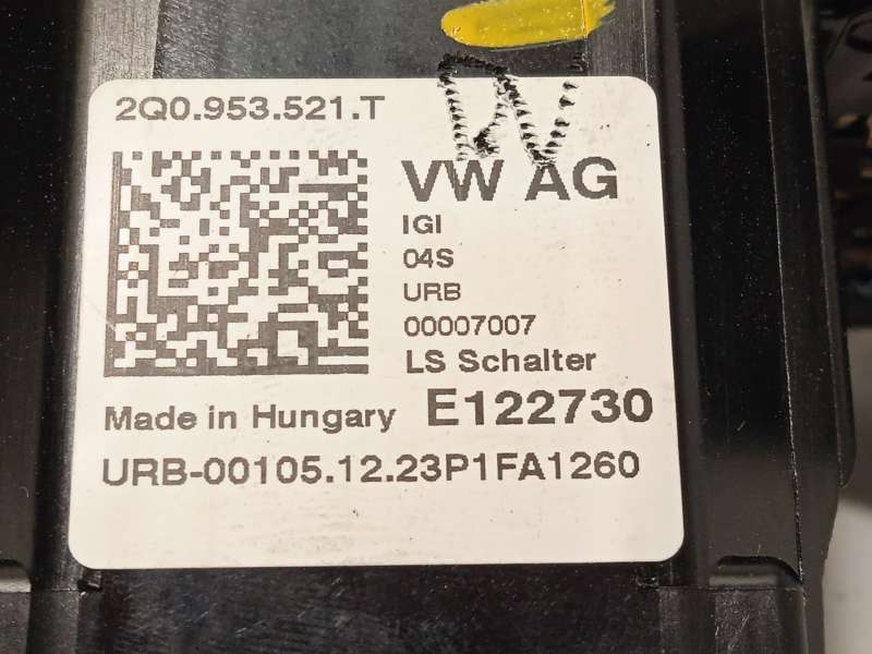 Recambio de mando intermitentes para skoda kamiq (nw4) 1.0 tsi referencia OEM IAM 2Q0953521TIGI - Blanco 7