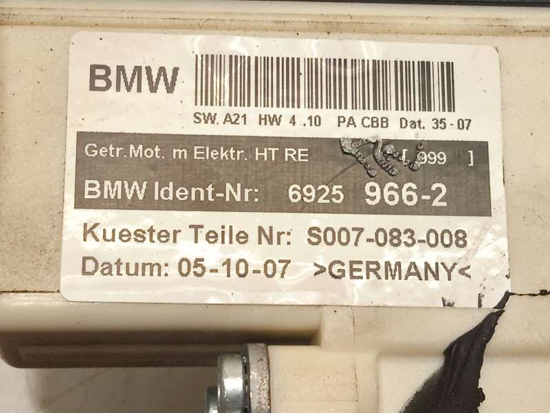 Recambio de elevalunas trasero derecho para bmw x3 (e83) 2.0 sd referencia OEM IAM 6925966 67626925966 - Gris 4