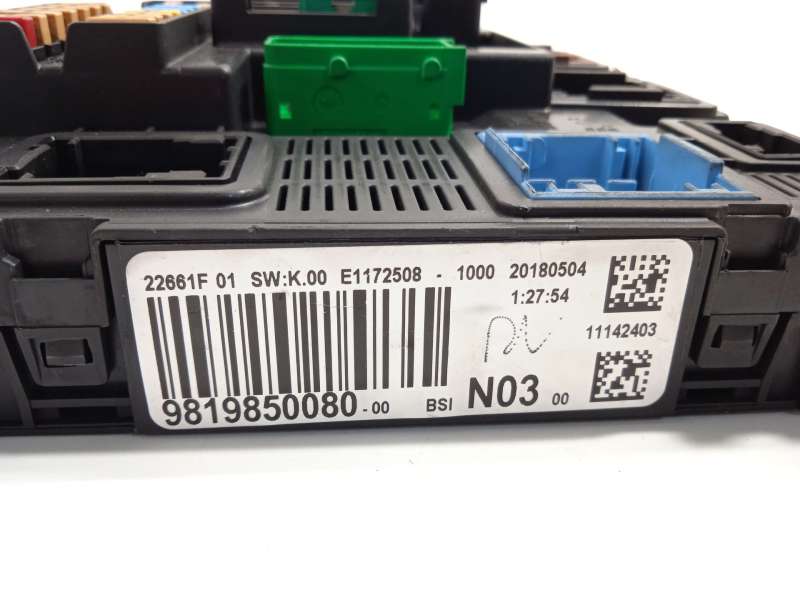 Recambio de caja reles / fusibles para peugeot 208 allure referencia OEM IAM 9819850080 1663368780 - Naranja 4