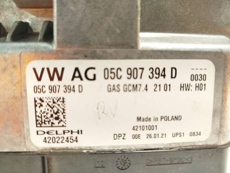 Recambio de centralita motor uce para volkswagen t-cross (c11, d31) 1.0 tsi referencia OEM IAM 05C907394D  42022454 4