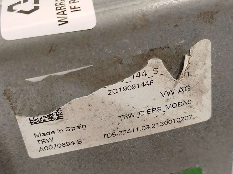 Recambio de columna direccion para volkswagen t-cross (c11, d31) 1.0 tsi referencia OEM IAM 2Q1423510BA 6