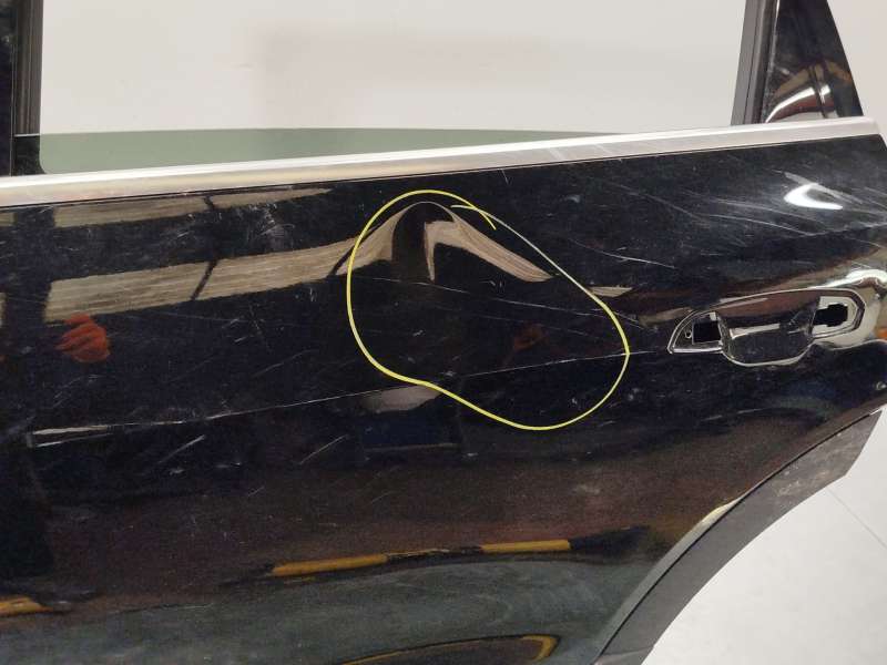 Recambio de puerta trasera izquierda para audi e-tron (gen) 50 quattro referencia OEM IAM 4KE833051A - Negro 5