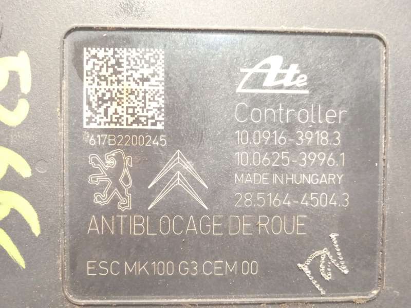 Recambio de abs para peugeot 208 style referencia OEM IAM 9826857180 10091639183 10022012544 5