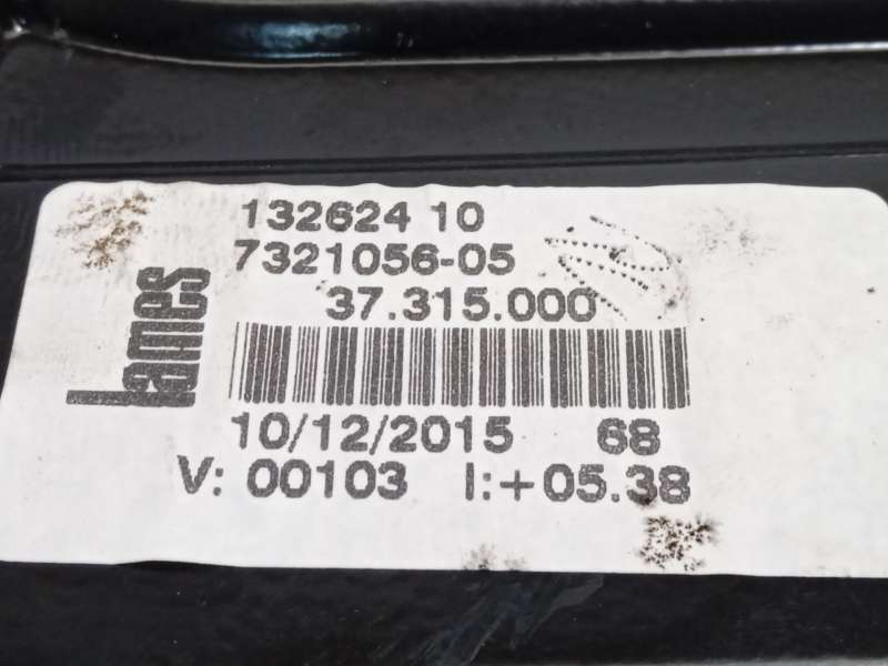 Recambio de elevalunas trasero derecho para bmw 2 gran tourer (f46) 218 d referencia OEM IAM 7321056 71019003 13262410 - Negro 5