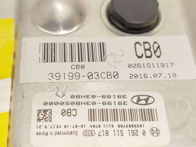 Recambio de centralita motor uce para hyundai i30 (gd) 1.4 referencia OEM IAM 3919903NB0 3919903CB0 0261S11817 - Plata 4