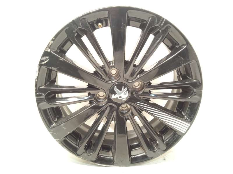 Recambio de llanta para peugeot 208 allure referencia OEM IAM 9808137577 98081375WR - Naranja 3