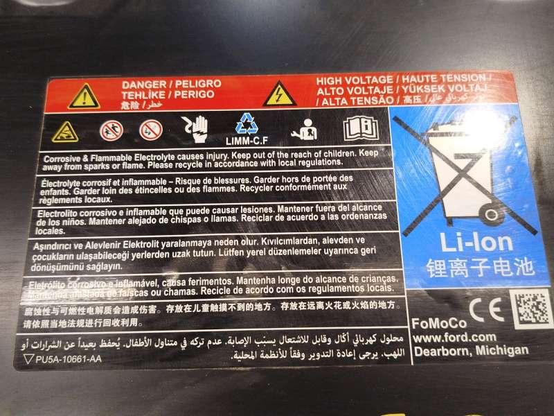 Recambio de bateria electrica entre 5 kwh y 20 kwh (phev) para ford kuga iii (dfk) 2.5 duratec plug-in-hybrid referencia OEM IAM - Gris 7