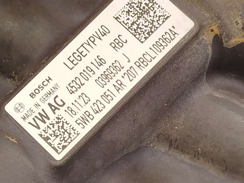 Recambio de cremallera direccion para seat leon (kl1, klg) 1.5 etsi referencia OEM IAM 5WB423051AR  4532019146 4
