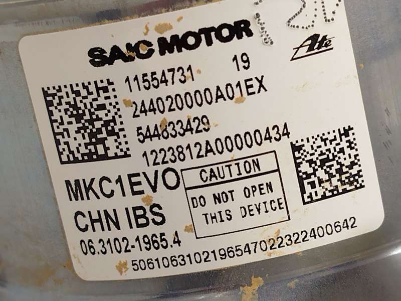 Recambio de abs para mg mg 4 (eh32) ev referencia OEM IAM 11554731 06310918973 544833429 5
