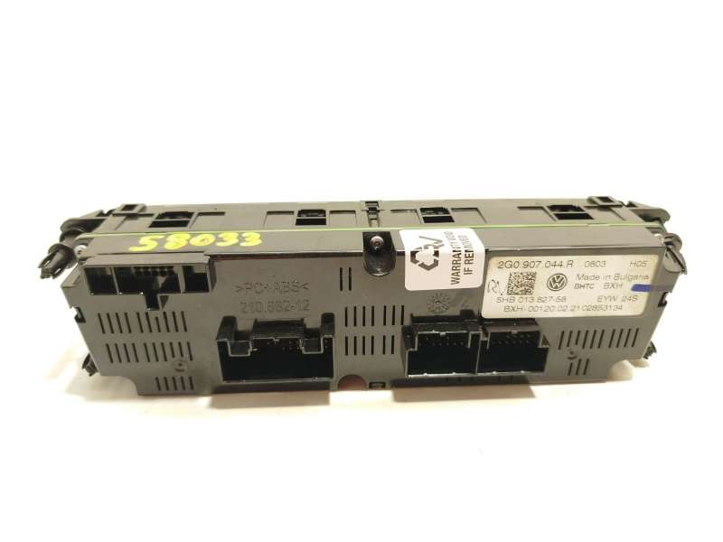 Recambio de mando climatizador para volkswagen t-cross (c11, d31) 1.0 tsi referencia OEM IAM 2G0907044REYW  5HB01382758 4