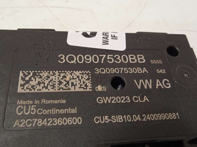Recambio de modulo electronico para seat arona (kj7, kjp) 1.0 tsi referencia OEM IAM 3Q0907530BB 3Q0907530BA A2C7842360600 - Gris 3