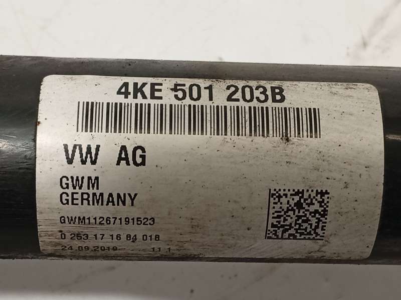 Recambio de transmision trasera izquierda para audi e-tron (gen) 50 quattro referencia OEM IAM 4KE501203B - Negro 4