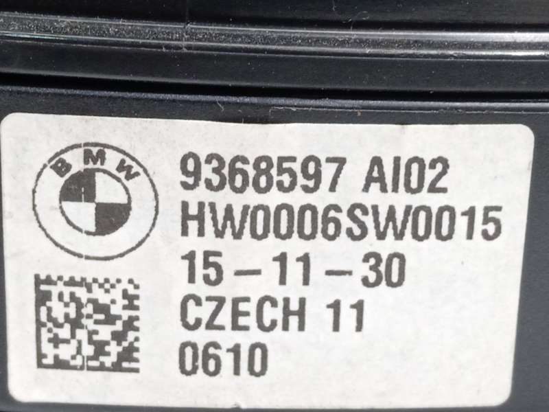 Recambio de mando intermitentes para bmw 2 gran tourer (f46) 218 d referencia OEM IAM 9368597 61316827369 9305954 - Negro 6