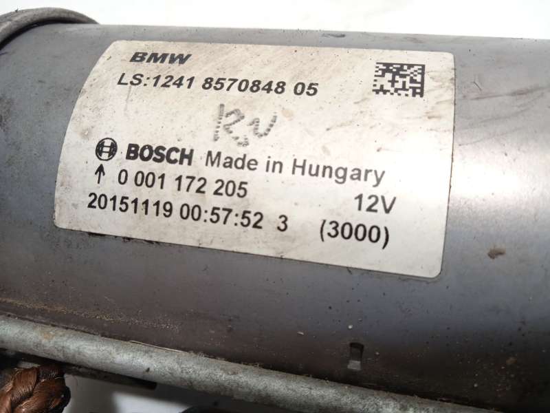Recambio de motor arranque para bmw 2 gran tourer (f46) 218 d referencia OEM IAM 12418570848 0001172205 - Negro 5