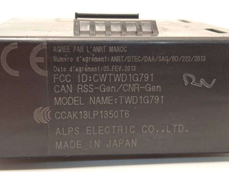 Recambio de modulo electronico para nissan nv 200 (m20) e-nv200 furgón basic referencia OEM IAM TWD1G791  407404NF0A 4