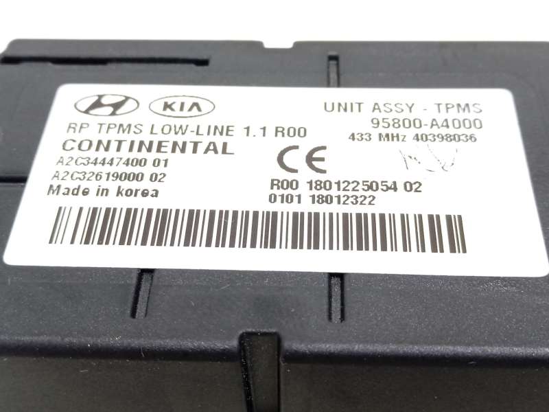 Recambio de modulo electronico para kia carens iv van (a4) crdi referencia OEM IAM 95800A4000  A2C34447400 4