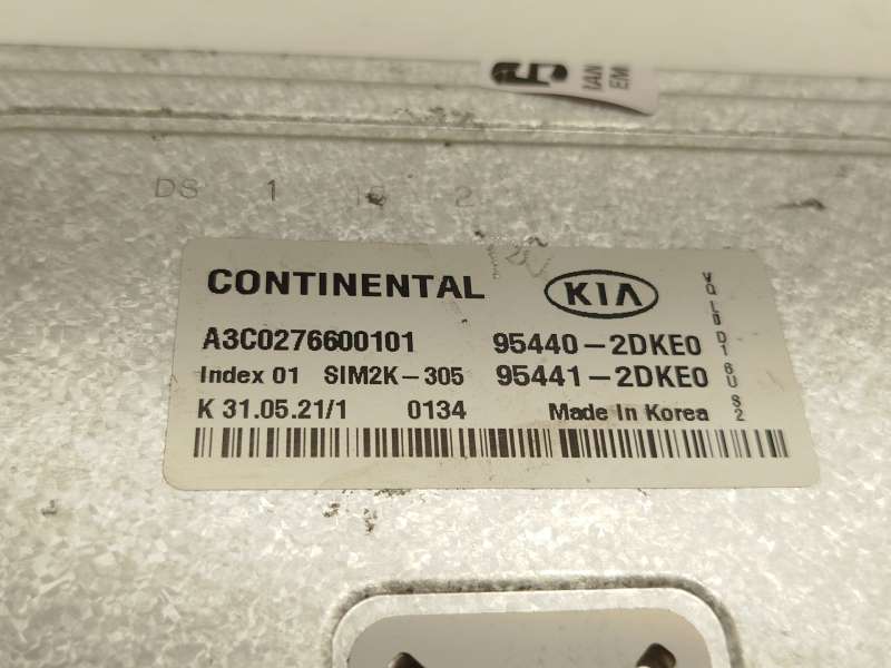 Recambio de centralita cambio automatico para kia sportage iv (ql, qle) 1.6 crdi eco-dynamics+ referencia OEM IAM 954402DKE0  A3 - Blanco 5