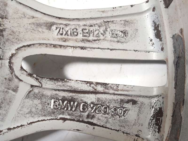 Recambio de llanta para bmw 3 (e90) 320 d referencia OEM IAM 6780907 36116780907 - Blanco 5