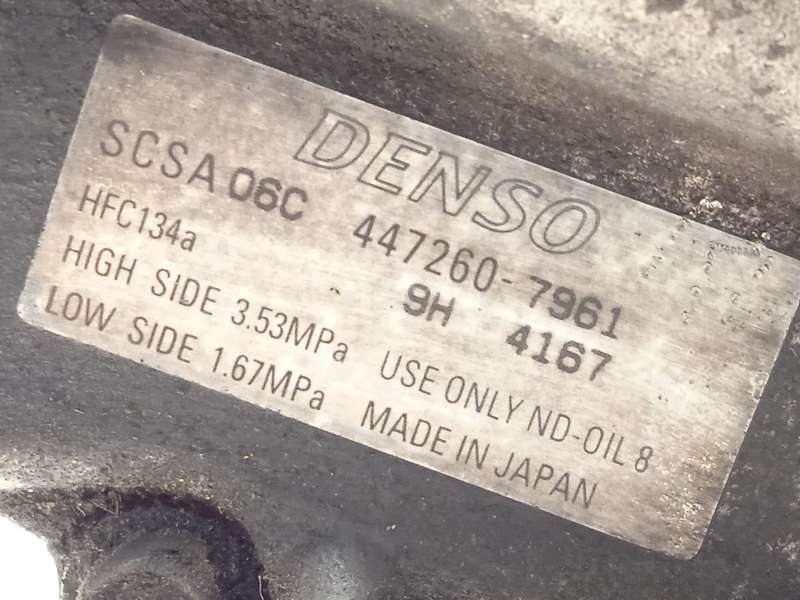 Recambio de compresor aire acondicionado para toyota corolla (_e12_) 1.4 d (nde120_) referencia OEM IAM 2473003410 8832052420 44 - Azul 7
