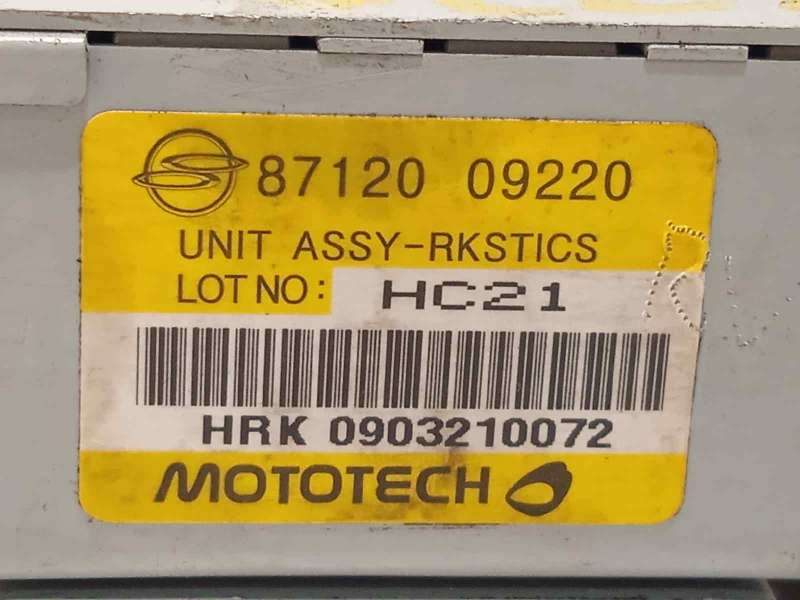Recambio de modulo electronico para ssangyong kyron 2.0 referencia OEM IAM 8712009220 - Negro 4