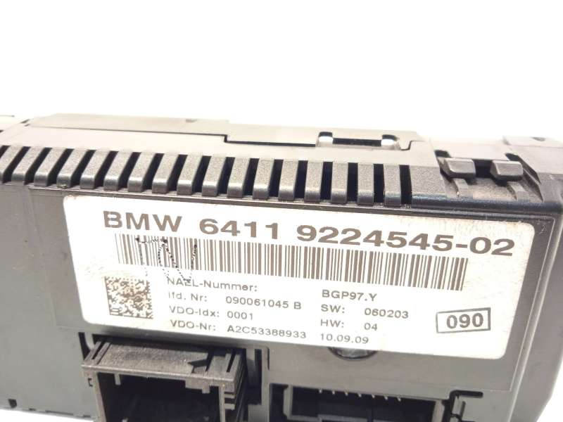 Recambio de mando climatizador para bmw 3 (e90) 320 d referencia OEM IAM 9224545 64119224545 - Blanco 6