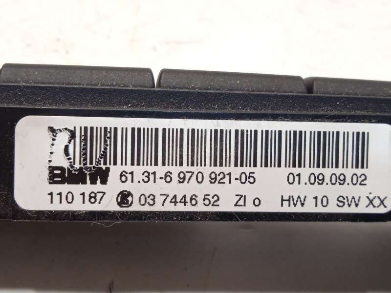 Recambio de mando multifuncion para bmw 3 (e90) 320 d referencia OEM IAM 6970921 61316970921 - Blanco 5