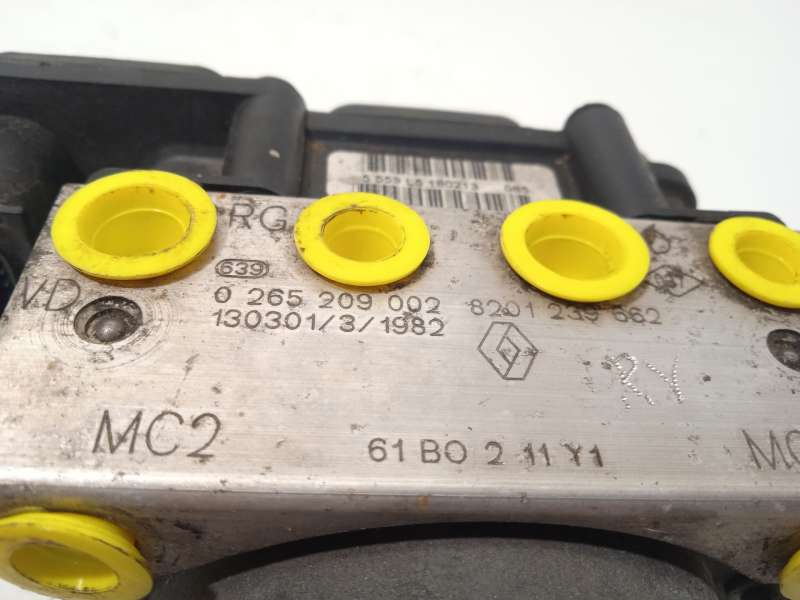 Recambio de abs para renault kangoo profesional referencia OEM IAM 8201239662 0265801165 0265209002 6