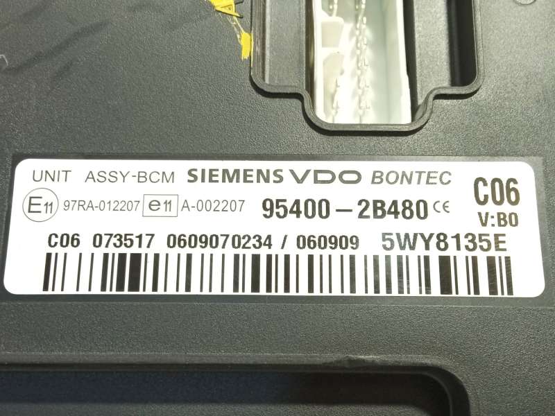Recambio de modulo electronico para hyundai santa fé ii (cm) 2.2 crdi referencia OEM IAM 954002B480  5WY8135E - Azul 4