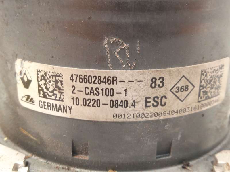 Recambio de abs para renault scénic iv (j9_) 1.5 dci 110 referencia OEM IAM 476602846R 28515751053 10022008404 7