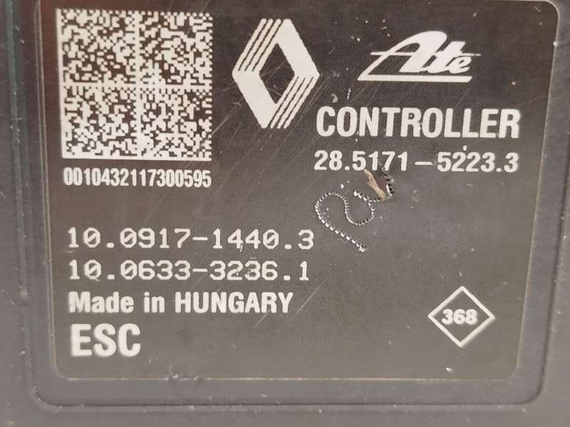 Recambio de abs para dacia sandero iii confort referencia OEM IAM 476604971R 28517152233 10022024304 6