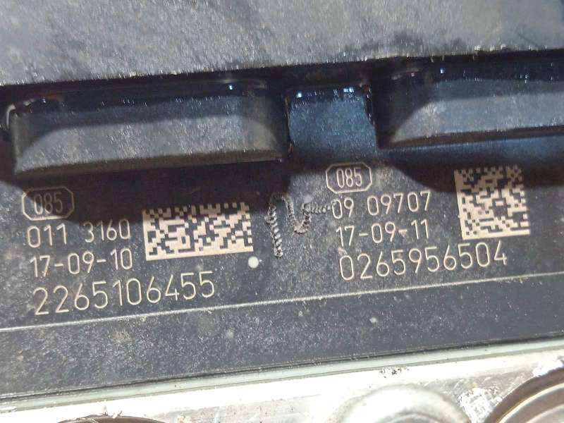Recambio de abs para citroën c1 city edition referencia OEM IAM 445400H070 0265956504 269665 6