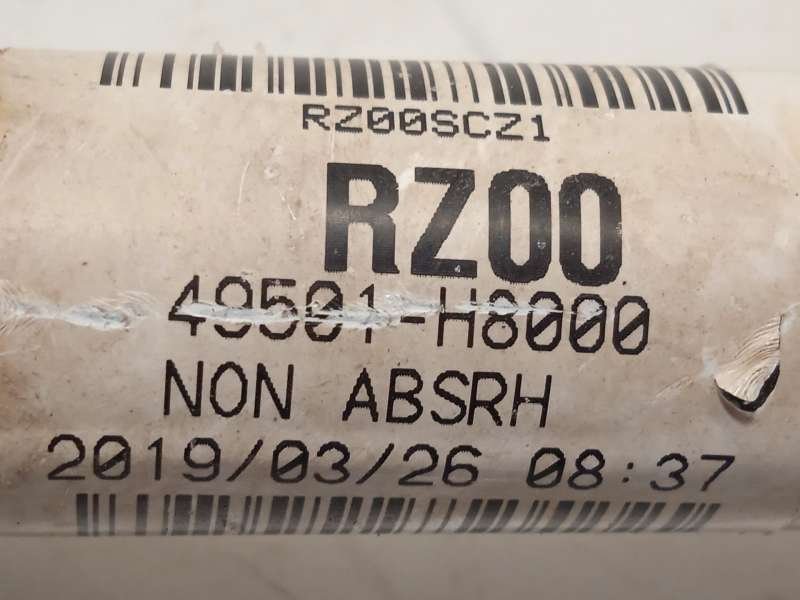 Recambio de transmision delantera derecha para kia rio iv (yb, sc, fb) 1.25 referencia OEM IAM 49501H8000 - Rojo 4