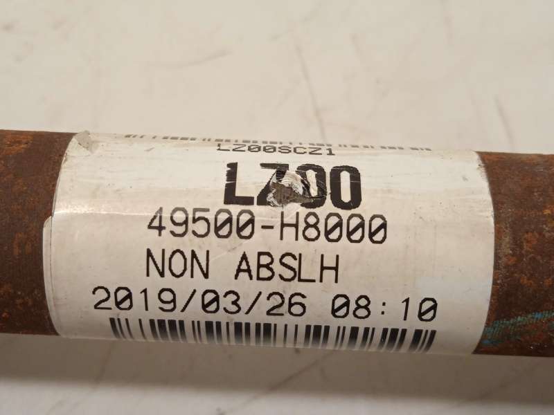 Recambio de transmision delantera izquierda para kia rio iv (yb, sc, fb) 1.25 referencia OEM IAM 49500H8000 - Rojo 4