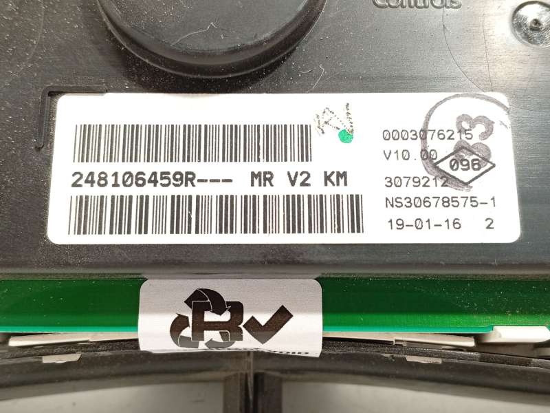 Recambio de cuadro instrumentos para dacia sandero ii (b8_) 1.5 dci referencia OEM IAM 248106459R - Blanco 4