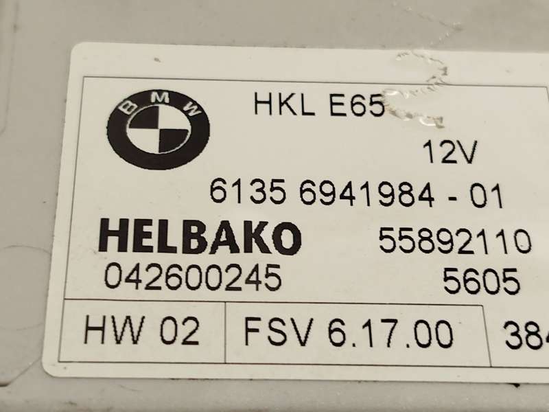 Recambio de modulo electronico para bmw 7 (e65, e66, e67) 740 d referencia OEM IAM 61356941984 - Gris 3