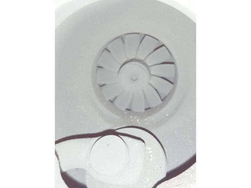 Recambio de despiece motor para dacia sandero ii (b8_) 1.5 dci referencia OEM IAM K9K626 - Blanco 6