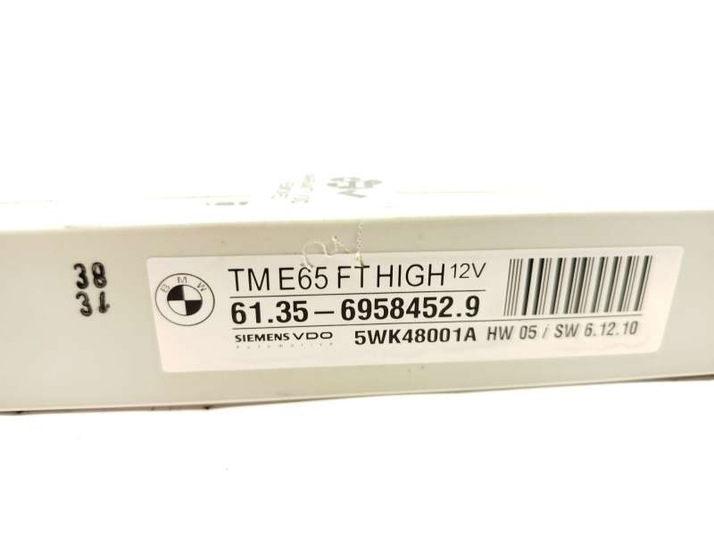 Recambio de modulo electronico para bmw 7 (e65, e66, e67) 740 d referencia OEM IAM 61356958452 - Gris 4