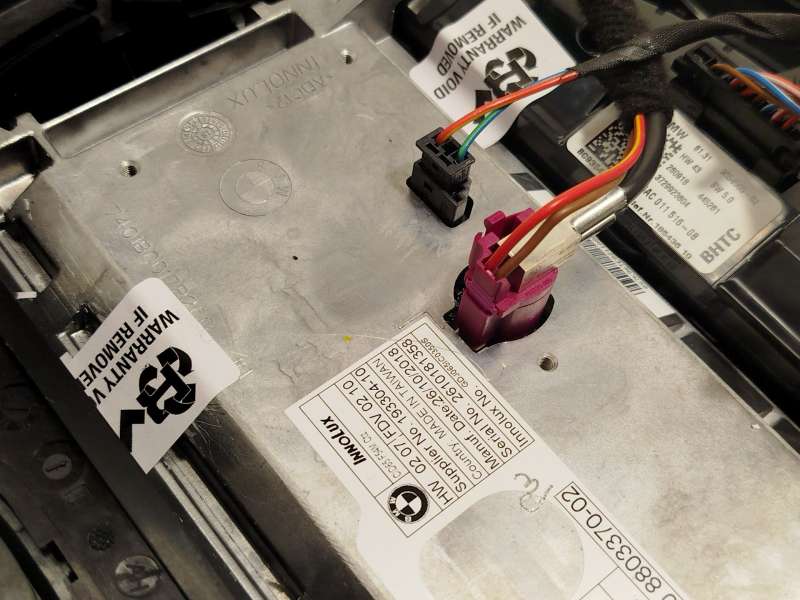 Recambio de pantalla multifuncion para mini mini countryman (f60) cooper referencia OEM IAM 65508803370 - Negro 5