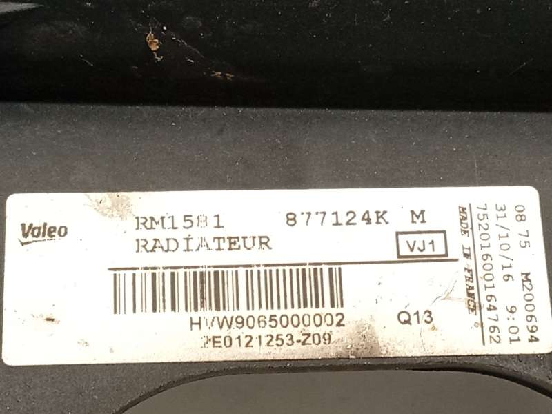 Recambio de radiador agua para volkswagen crafter 30-50 furgoneta (2e_) 2.0 tdi referencia OEM IAM 2E0121253 9065000002 5