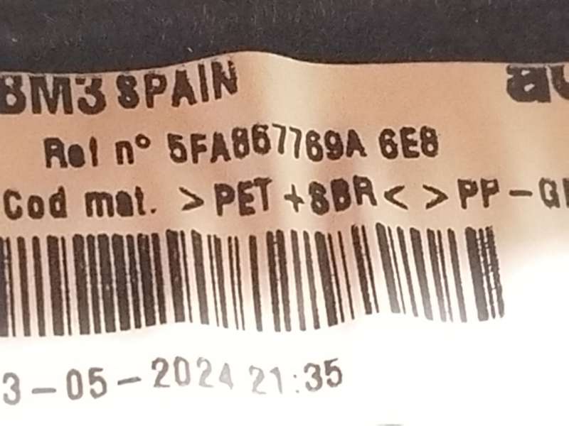 Recambio de bandeja trasera para seat leon (kl1, klg) 1.0 tsi mild hybrid referencia OEM IAM 5FA867769A 5FA867769A6E8 - Blanco 5