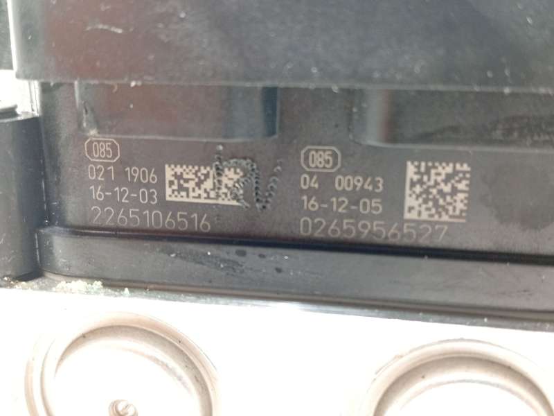 Recambio de abs para renault captur zen referencia OEM IAM 476601283R 2265106516 269722 6