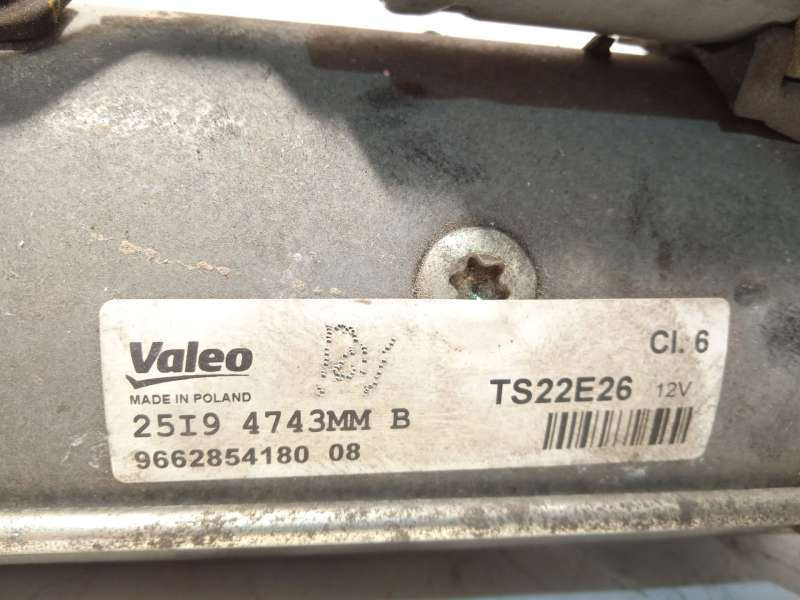 Recambio de motor arranque para peugeot partner furgoneta/monovolumen (k9) 1.5 bluehdi 75 referencia OEM IAM 9662854180  TS22E26 - Blanco 5