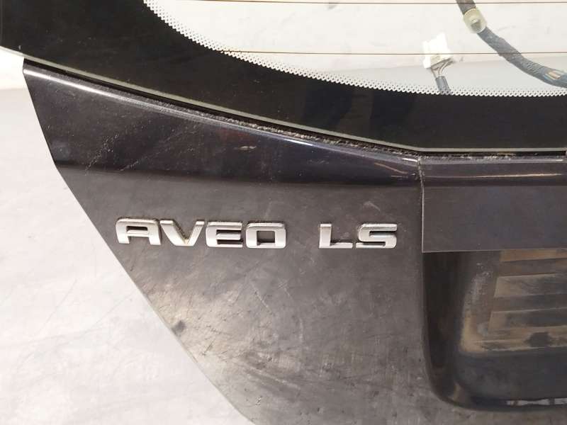Recambio de porton trasero para chevrolet aveo / kalos hatchback (t250, t255) 1.2 referencia OEM IAM 96476670 - Negro 4