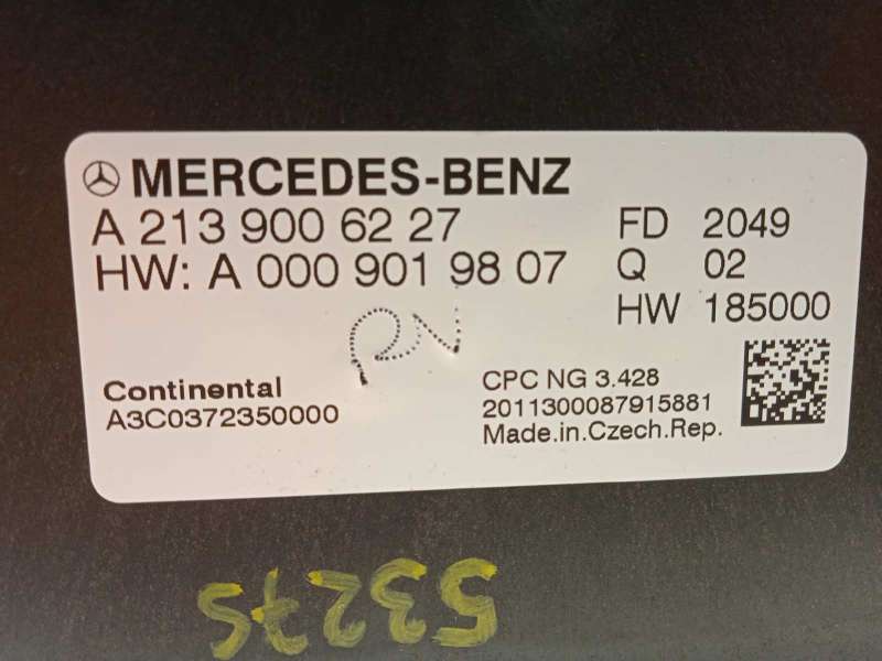Recambio de modulo electronico para mercedes-benz clase glc coupe (bm 253)(6.2016) referencia OEM IAM A2139006227  A3C0372350000 - Negro 4