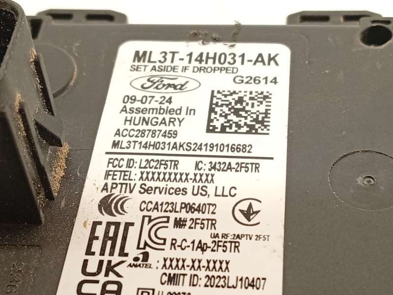 Recambio de modulo electronico para ford kuga iii (dfk) 2.5 duratec plug-in-hybrid referencia OEM IAM ML3T14H031AK 2657693 ACC28 4