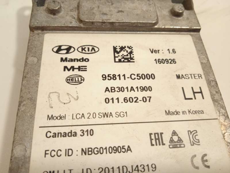 Recambio de modulo electronico para kia sorento iii (um) 2.2 crdi referencia OEM IAM 95811C5000 - Blanco 3