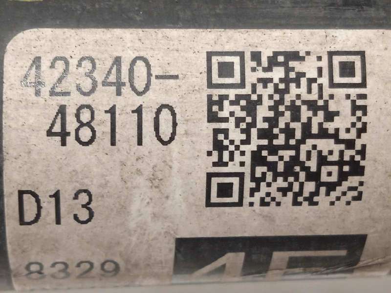 Recambio de transmision trasera izquierda para lexus nx 300h 4wd referencia OEM IAM 4234048110 4