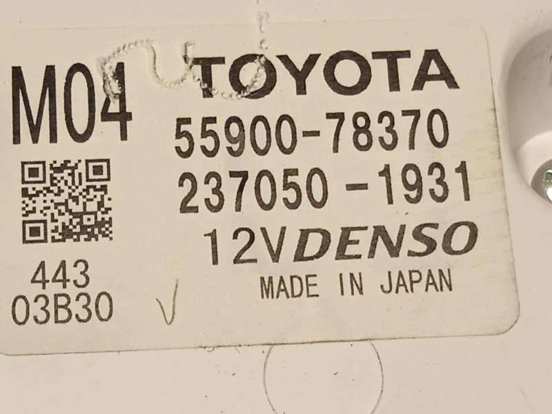Recambio de mando climatizador para lexus nx 300h 4wd referencia OEM IAM 5590078370  2370501931 5