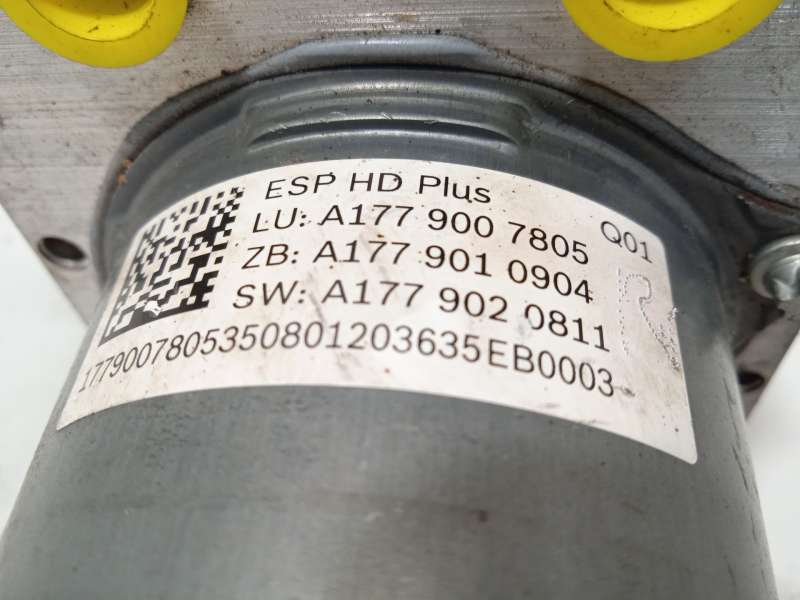 Recambio de abs para mercedes-benz clase a berlina (bm 177) a 220 4matic (177.145) referencia OEM IAM A1779007805 0265956939 970 6